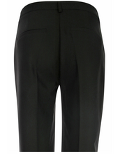 Lade das Bild in den Galerie-Viewer, Schwarze Stoffhose mit geradem langen Beinverlauf, Wunderwerk Oldenburg
