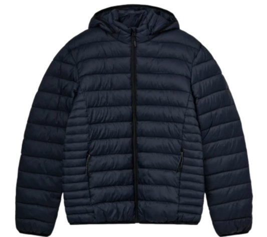 Steppjacke mit Kapuze in Dunkelblau, Wunderwerk Oldenburg