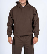 Lade das Bild in den Galerie-Viewer, Hoodie mit Oversized-Look und  Sweatqualität in braun, Wunderwerk Oldenburg
