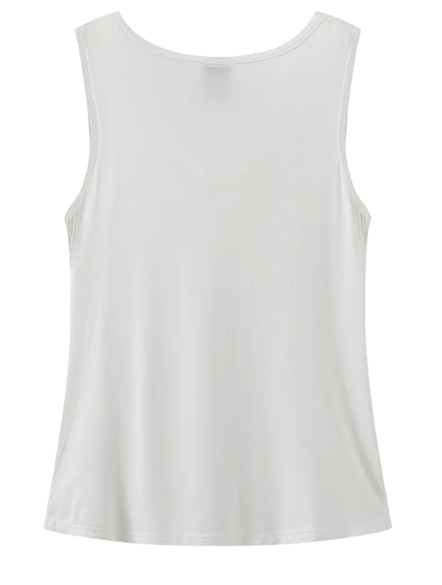 Top in offwhite mit Wasserfallausschnitt, Wunderwerk Oldenburg