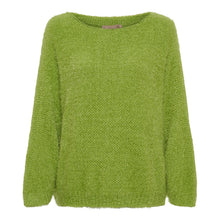 Lade das Bild in den Galerie-Viewer, Kiwigrüner Pullover in lockerer mit Rundhals, Wunderwerk Oldenburg
