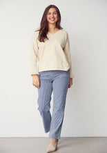 Lade das Bild in den Galerie-Viewer, Blaue Streifenjeans im 5Pocket Style Wunderwerk Oldenburg
