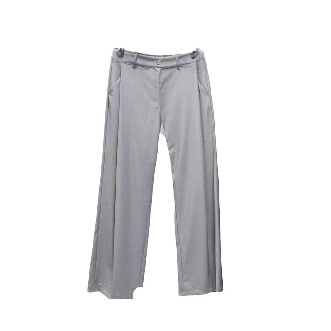 Wide Leg mit Bundfalte