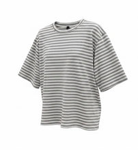 Lade das Bild in den Galerie-Viewer, Streifen-Rundhals Shirt
