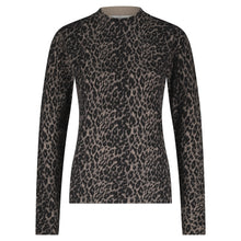Lade das Bild in den Galerie-Viewer, Pullover animal print red button Wunderwerk oldenburg1
