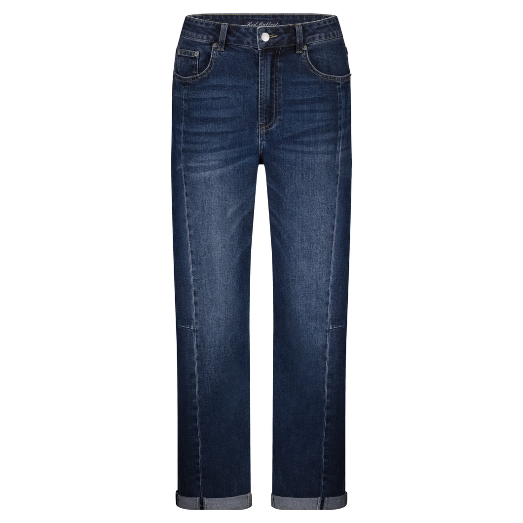 Blaue Jeanshose mit Nahtstreifen Wunderwerk Oldenburg