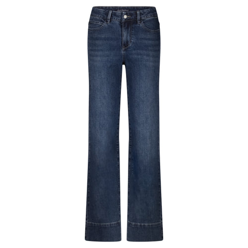 Dunkelblaue Jeans mit langen weitem Bein  Wunderwerk Oldenburg