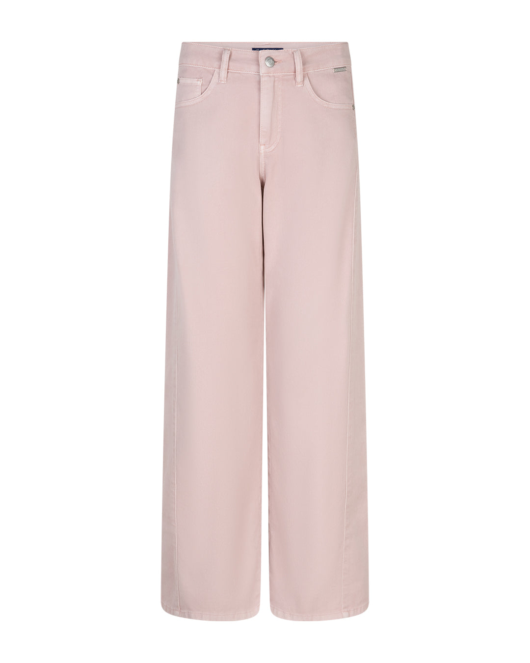 Rosefarbene Jeans mit langem weitem Bein im 5 Pocket Style Wunderwerk Oldenburg