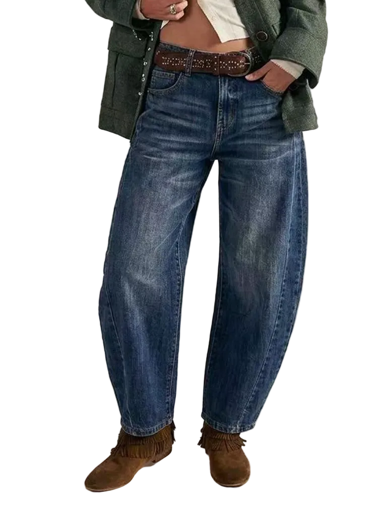 S.Woman Barrel Jeans