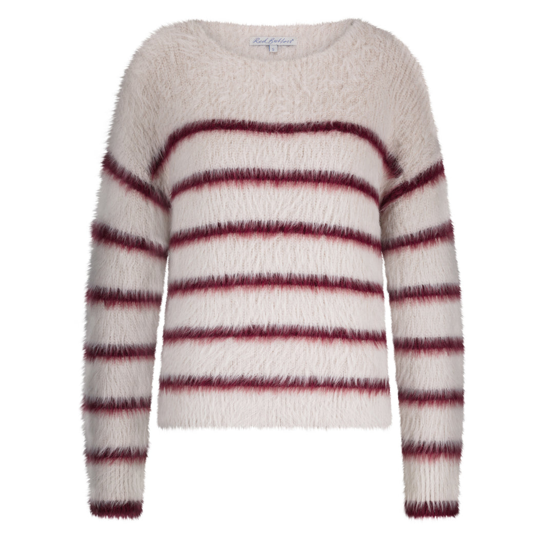 Fuzzy Pullover Stripe