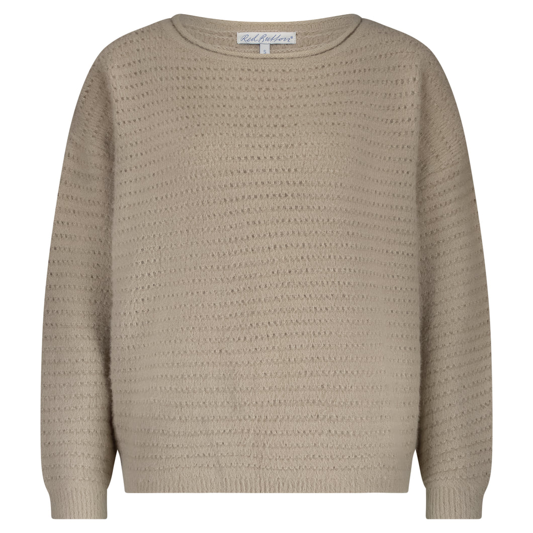 Fluffy Ajour Pullover