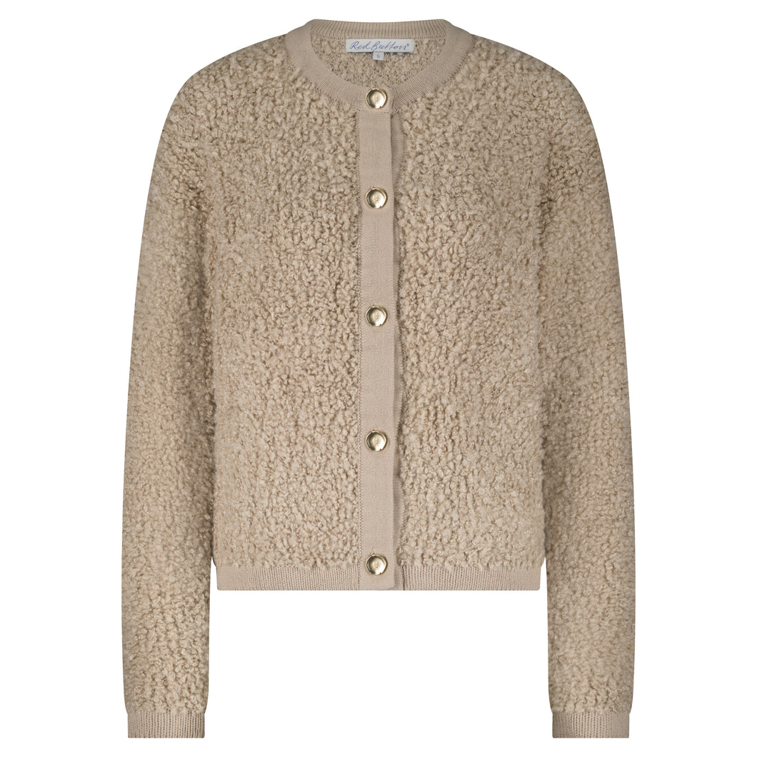 Strickjacke Boucle