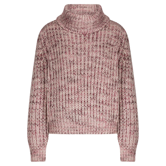 Red Button Cocoon Multi Pullover