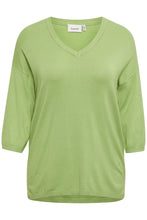 Lade das Bild in den Galerie-Viewer, Fransa Plus Size FPBlume1 Pullover
