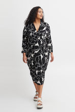 Lade das Bild in den Galerie-Viewer, Frans Plus Size FPDot Kleid

